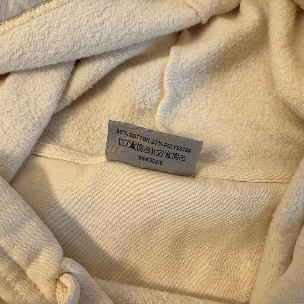 Taylor Swift The Eras Tour Beige Hoodie Unisex Size L Adult Oversized pullover - Picture 5 of 9